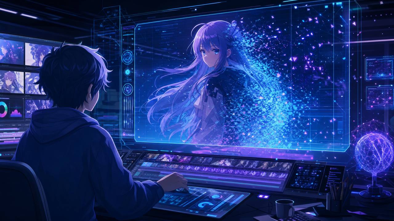 少女萝莉-AI动漫剪辑教程